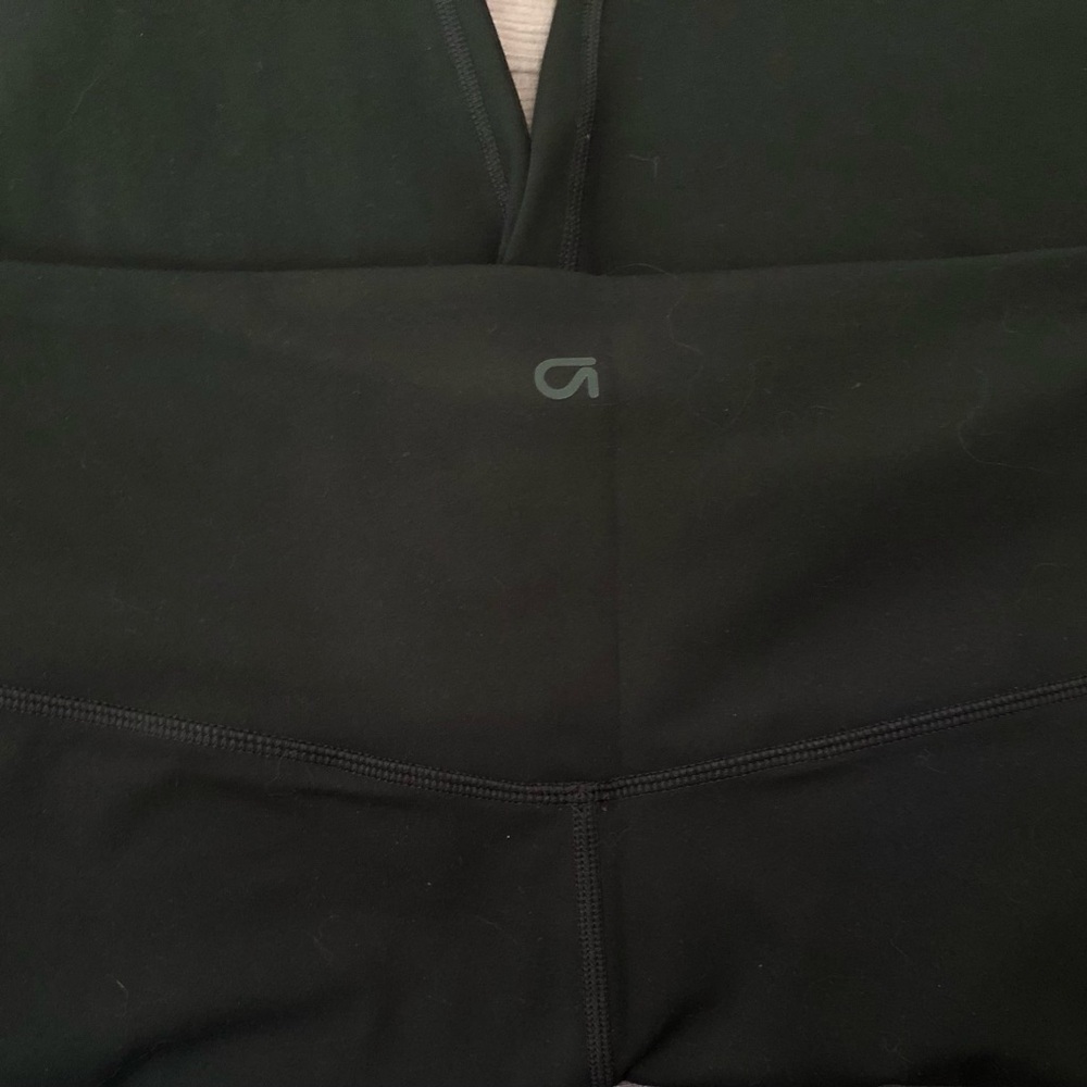 GAP Fit Studio Sky High Flare Pants Leggings Womens Sz L 4-Way Stretch Black NEW - Picture 11 of 12